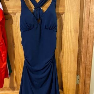 Navy Formal Dress.